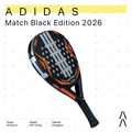 Adidas Padel Match Black Edition 2026