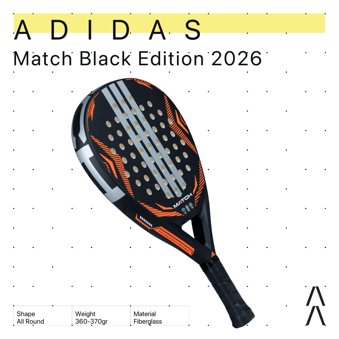 Adidas Padel Match Black Edition 2026