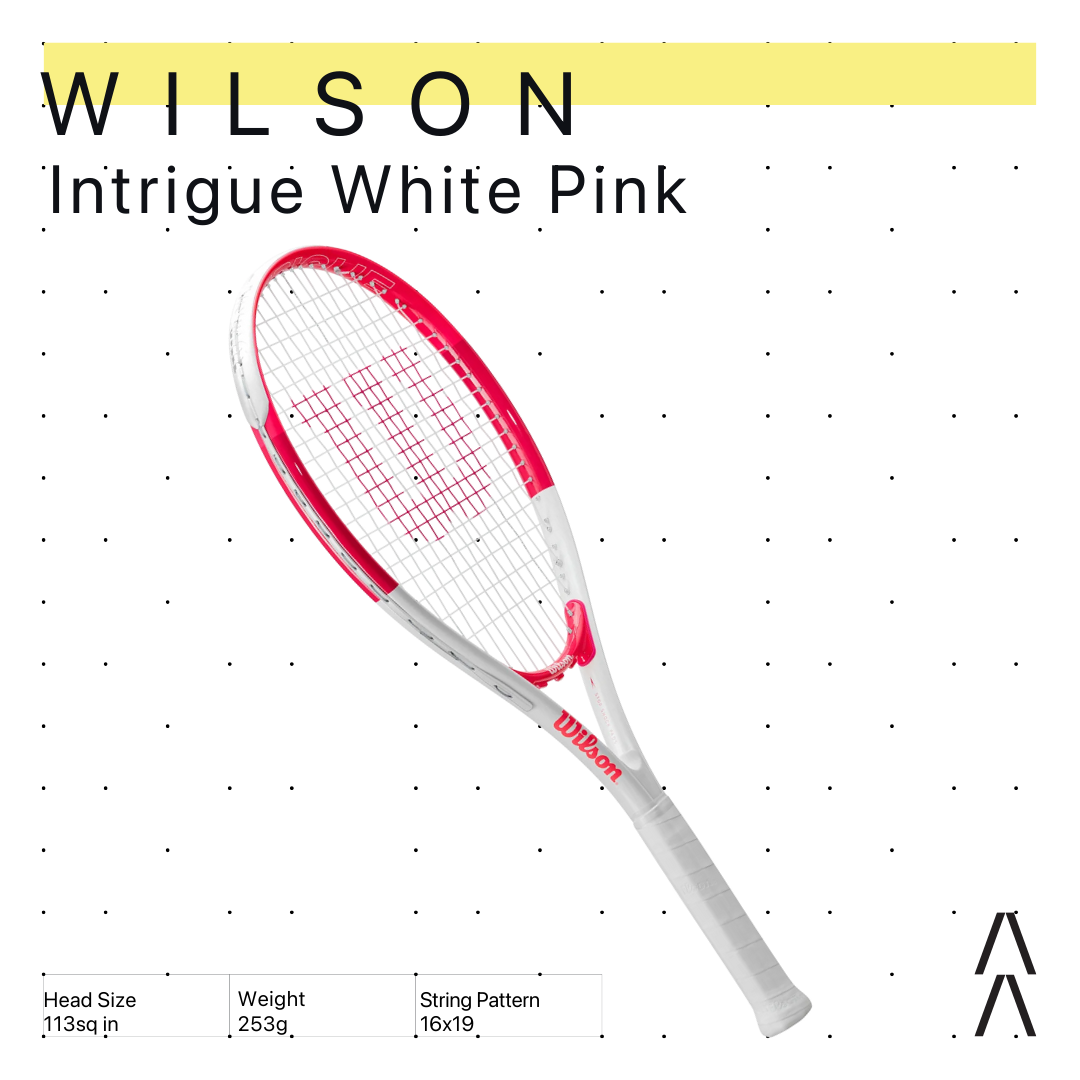 Wilson Intrigue White Pink Edition