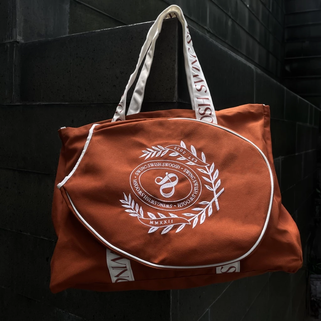 Swing Swish Swoosh Tennis Totebag