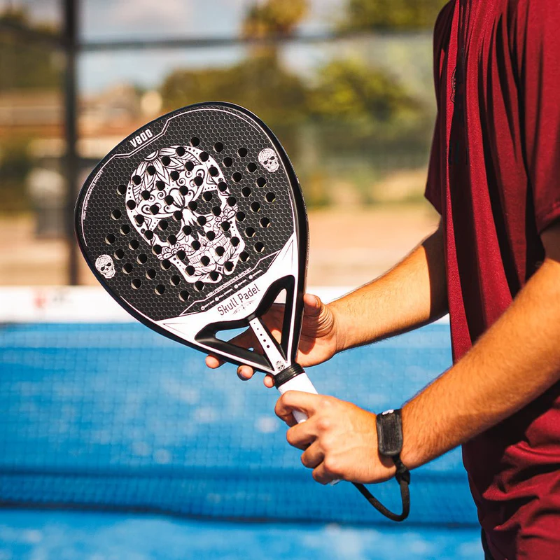 Skull Padel V800 1K Carbon White Edition