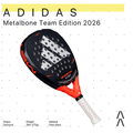 Adidas Padel Metalbone Team Edition 2026