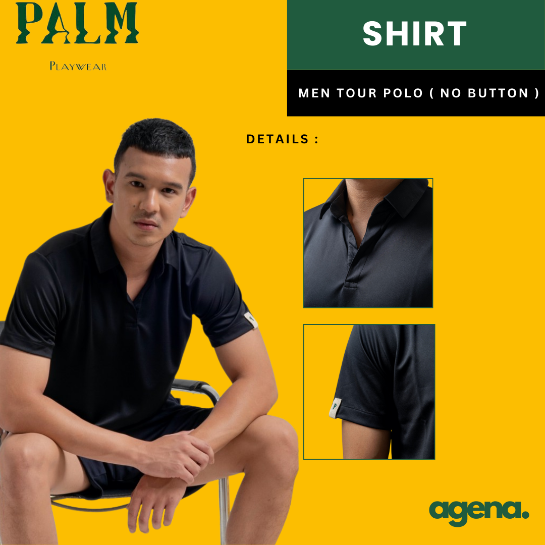 Palm Playwear Men Tour Polo ( No Button )