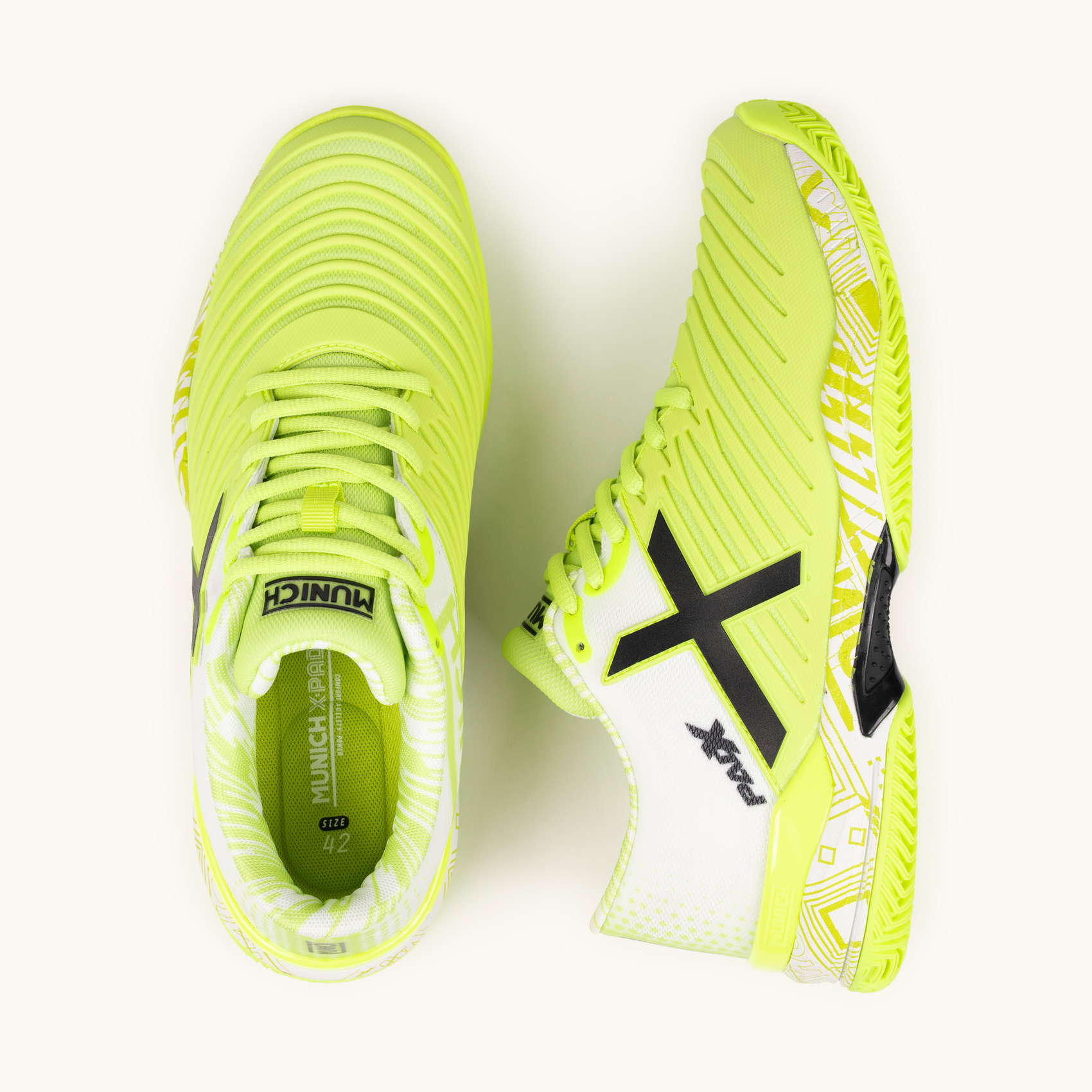 Munich Padx Padel 62 Fluor Yellow
