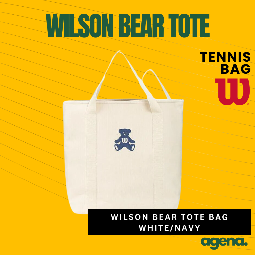 Wilson Bear Totebag White