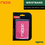 Nox Rosa Logo Blanco Wristband