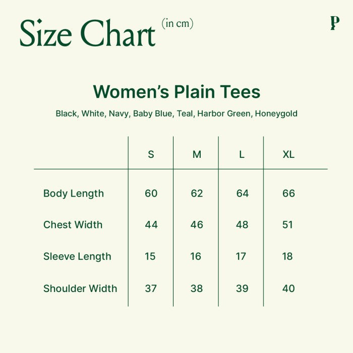 Palm Playwear Women Plain Tee