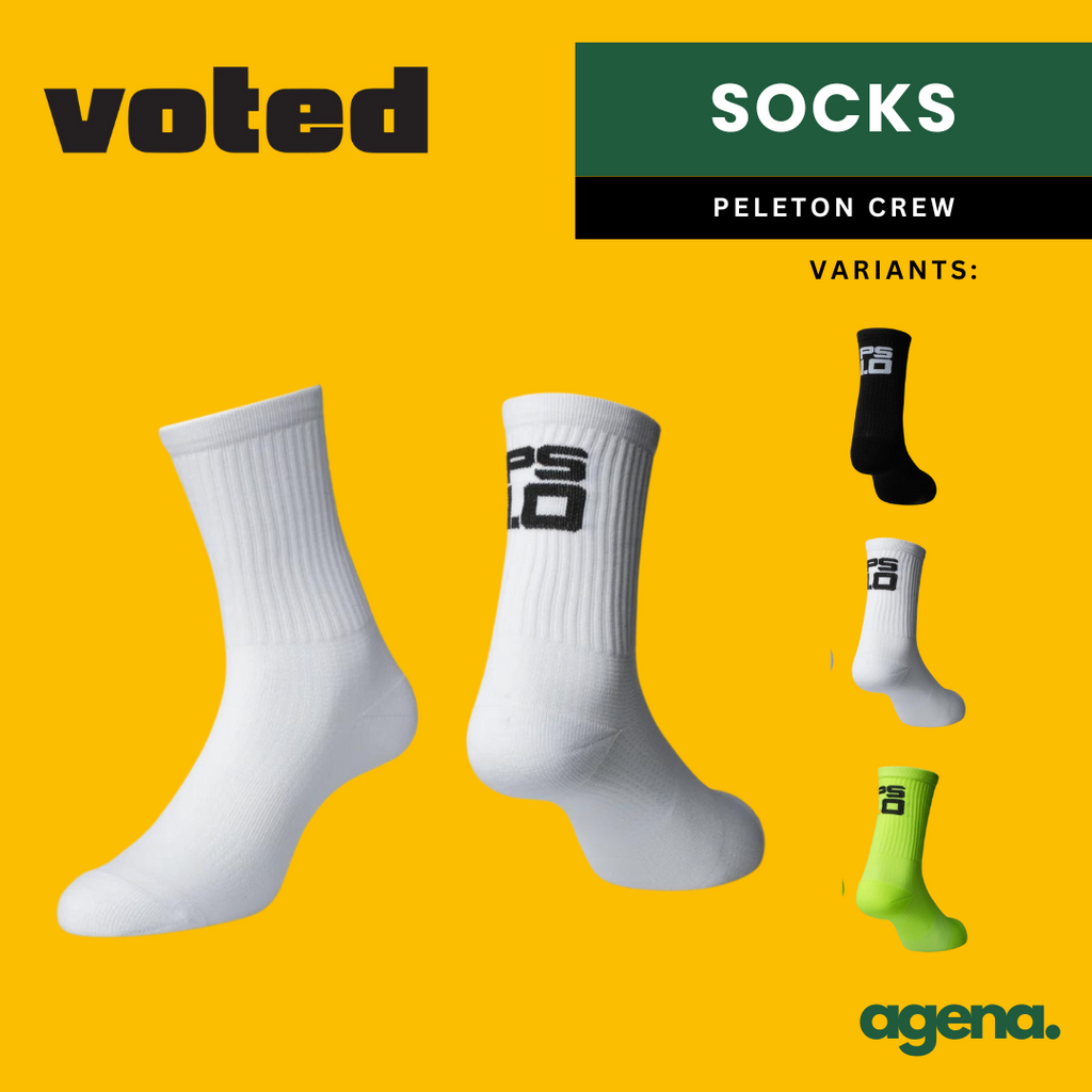 Voted Bundling Peleton Crew Socks