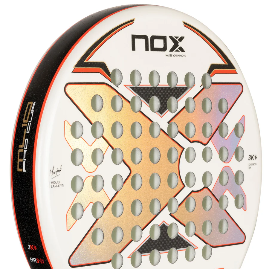NOX ML10 Pro Cup 3K Luxury Series Padel Racket by Miquel Lamperti