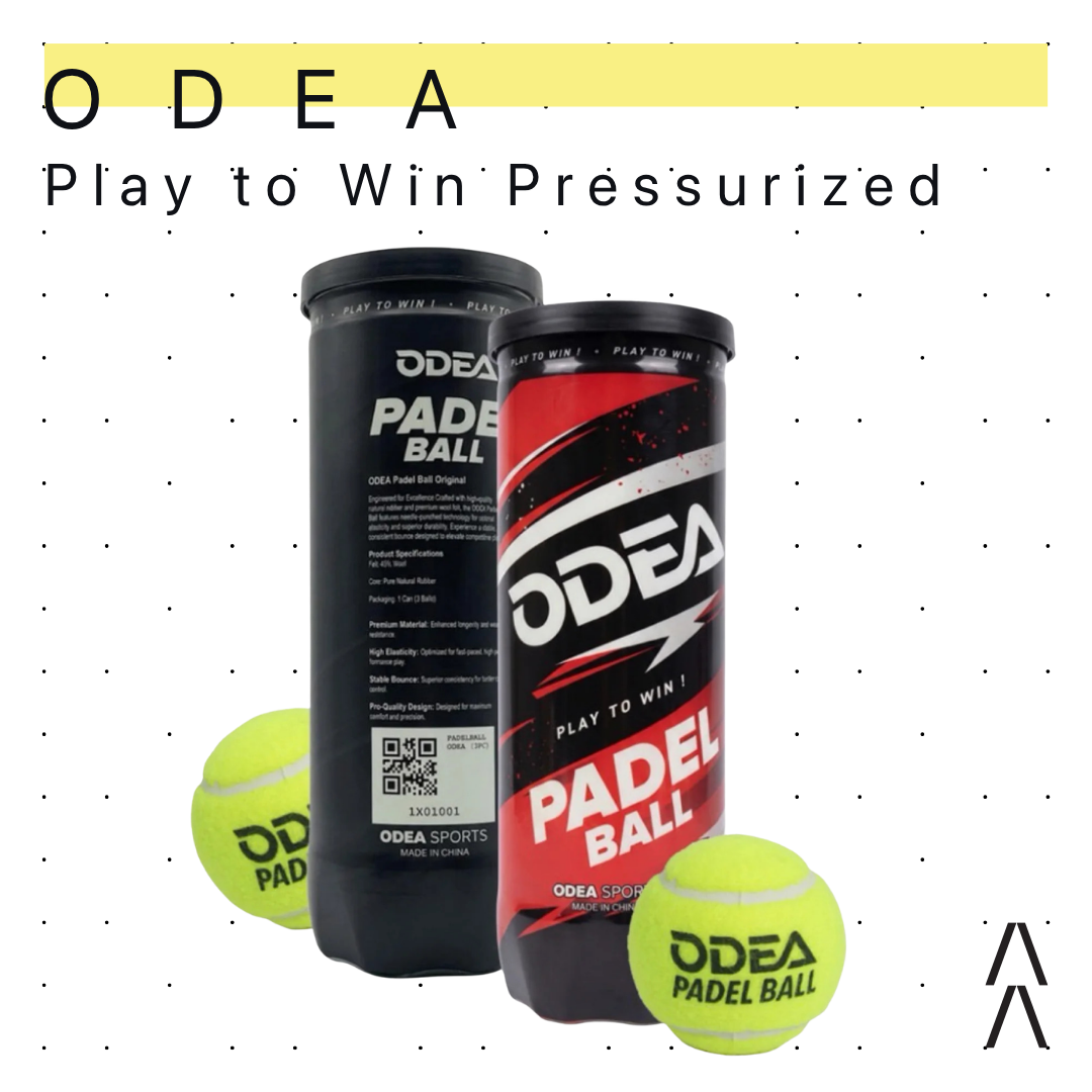 Odea Play to Win Pressurized Padel Balls
