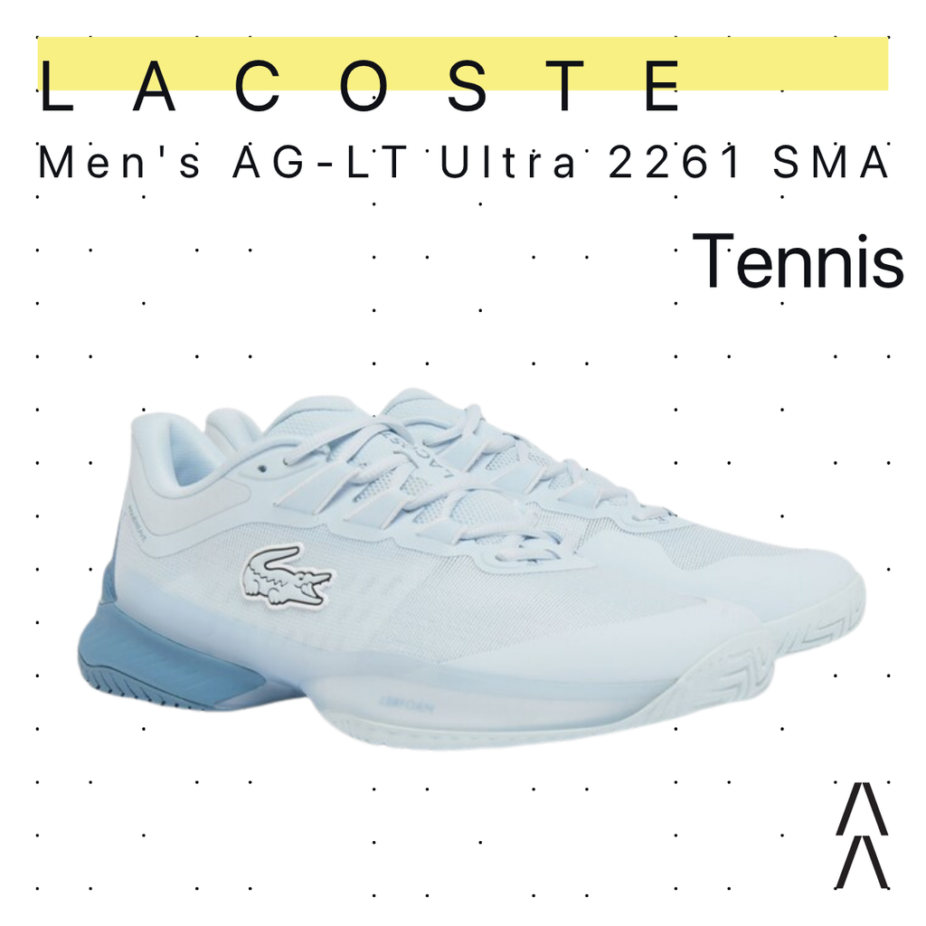 Lacoste Men's AG-LT Ultra 2261 SMA - Sepatu Tennis/Tennis Shoes
