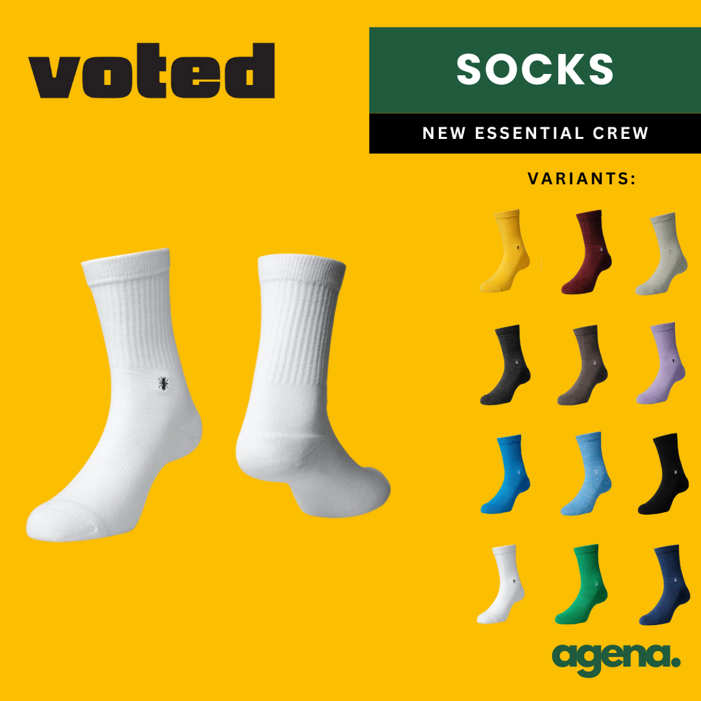 Voted New Essential Crew Socks