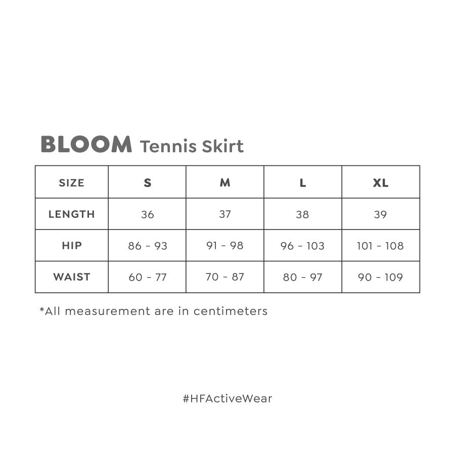 Happyfit Skirt Tennis Bloom