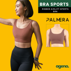Ribbed Airlift Sports Bra Palmera Active