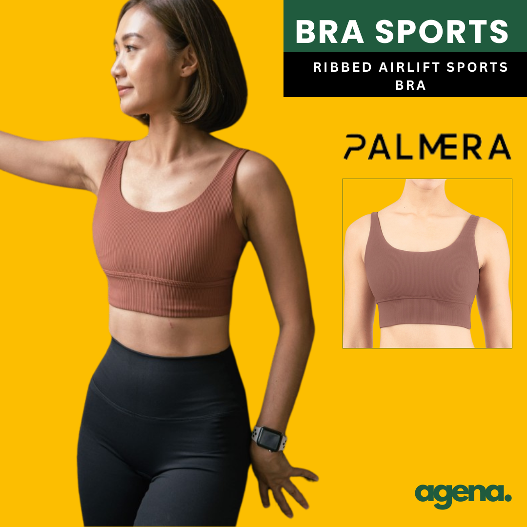 Ribbed Airlift Sports Bra Palmera Active
