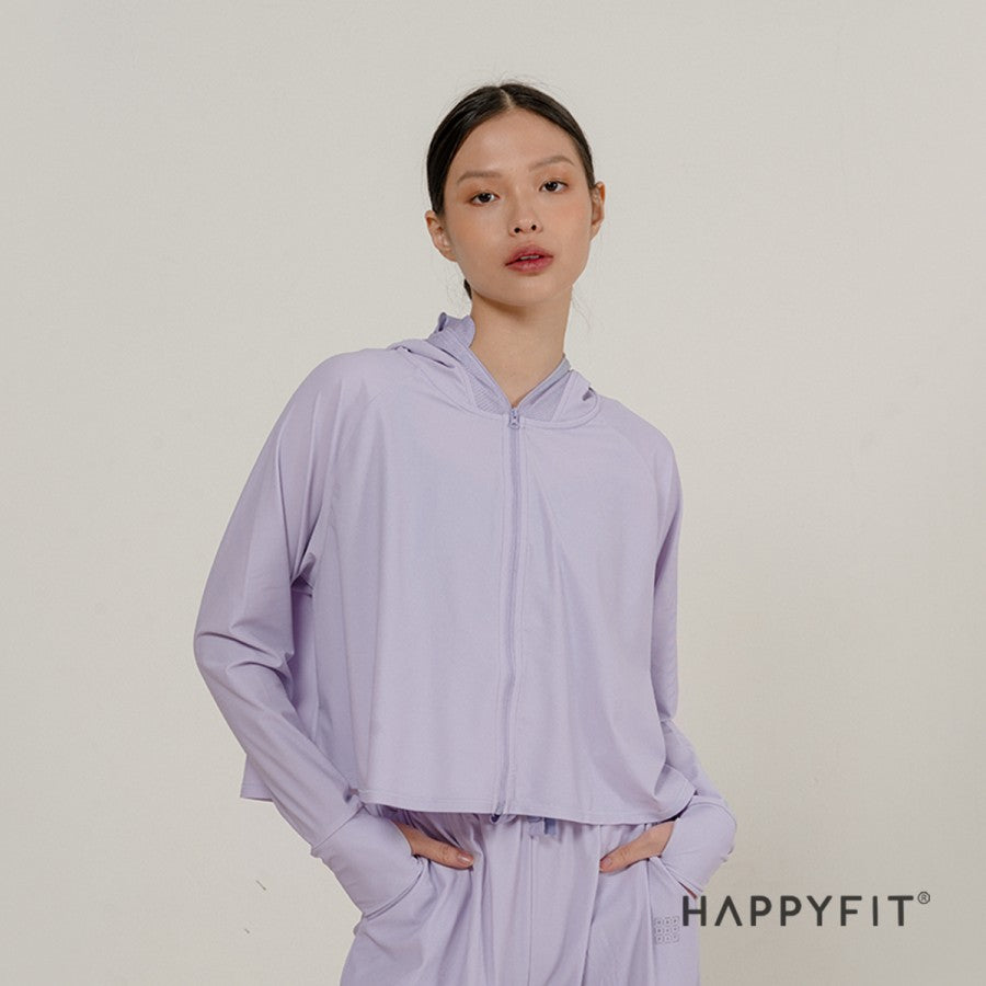 Happyfit UV Protection Crop Jacket Cloudy Comfort