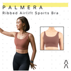 Ribbed Airlift Sports Bra Palmera Active