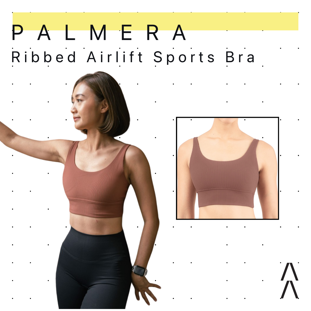 Ribbed Airlift Sports Bra Palmera Active