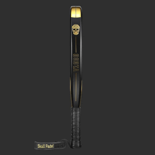 Skull Padel V1000 Black Gold Skull 18K Carbon