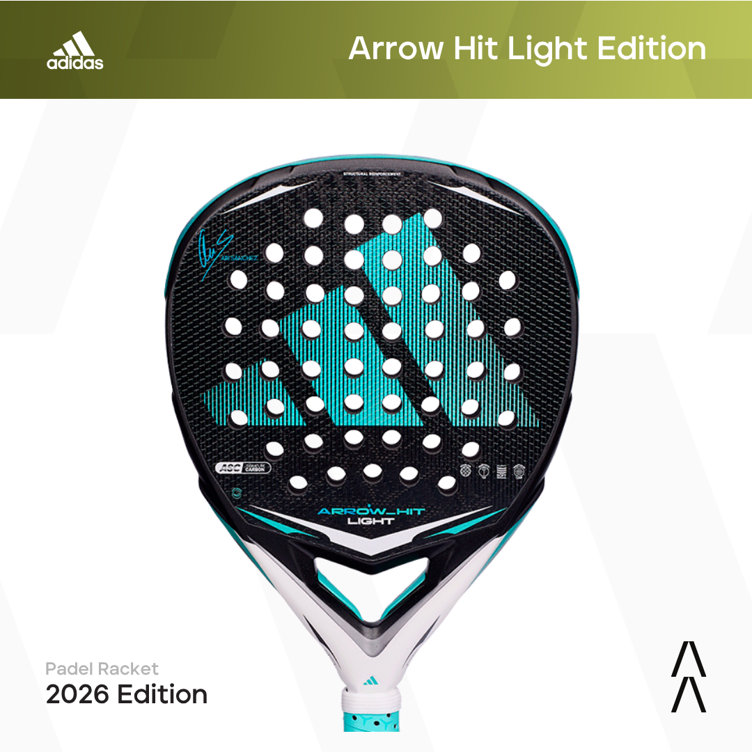 Adidas Padel Arrow Hit Light Edition 2026 - Raket Padel Tenis/Padel Racket