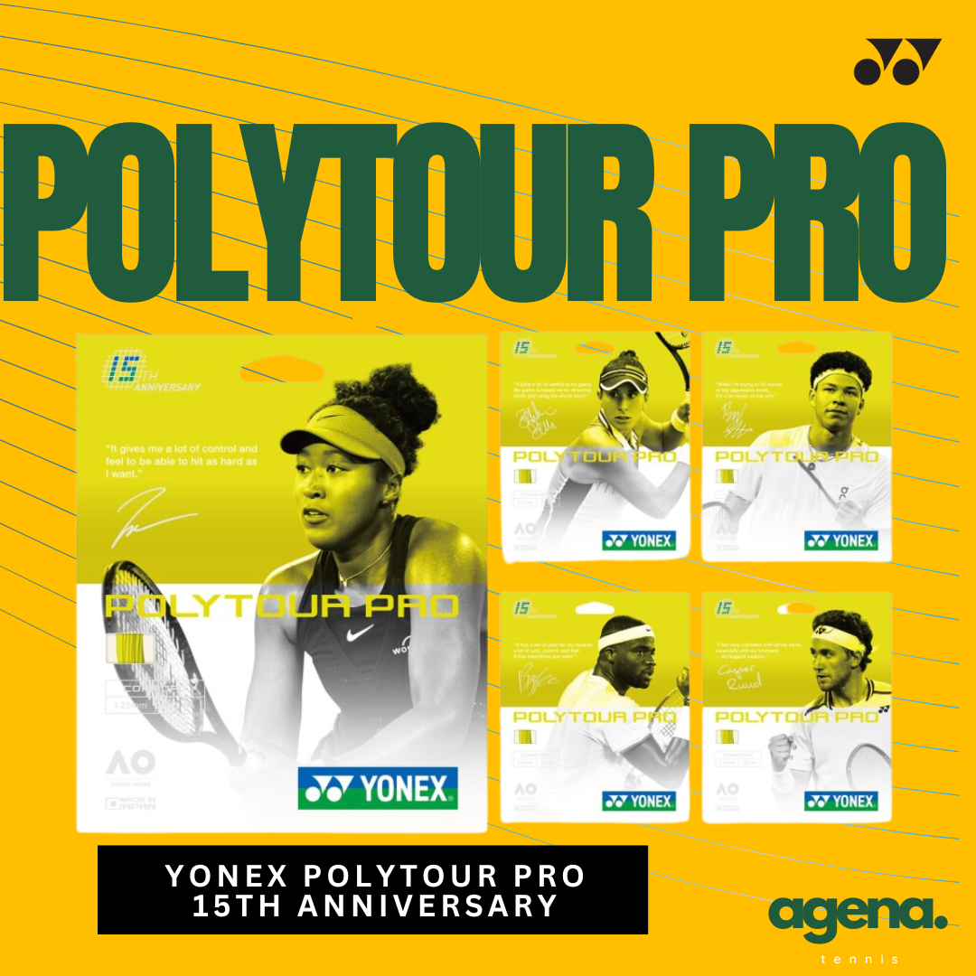 String Yonex Polytour Pro 15th Anniversary Gauge 16L - 1.25mm (Flash Yellow)