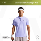 Nike Men's Court Advantage Polo - Baju Atasan Pria/Sports Top Men