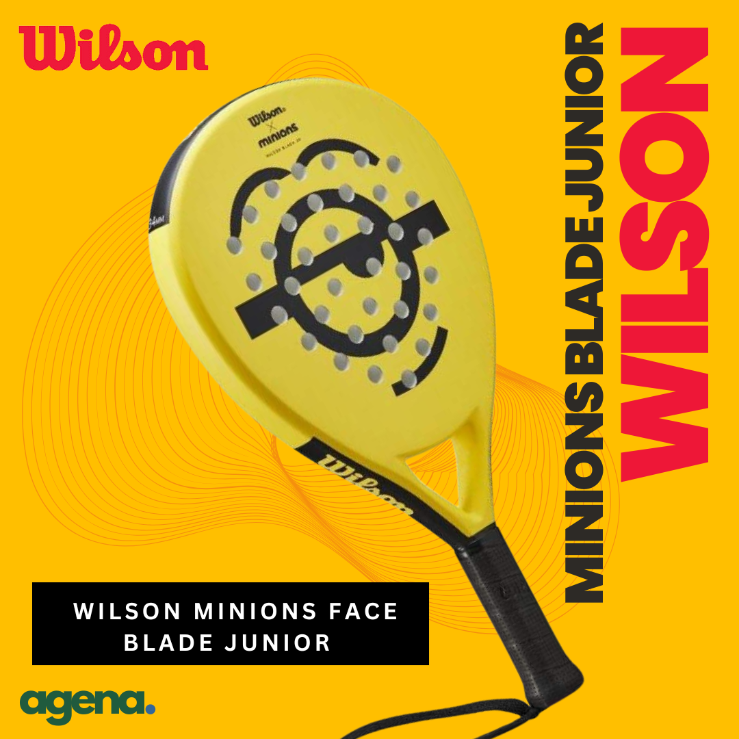 Wilson Minions Face Blade Junior Padel
