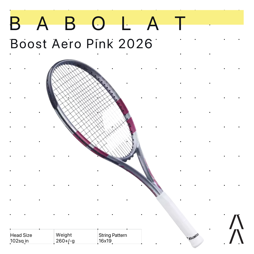 Babolat Boost Aero Pink 2026 - Raket Tenis/Tenis Racket