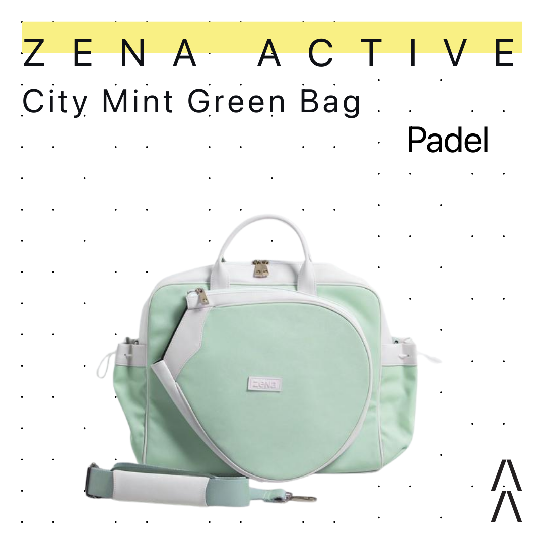 Zena City Padel Bag Mint Green