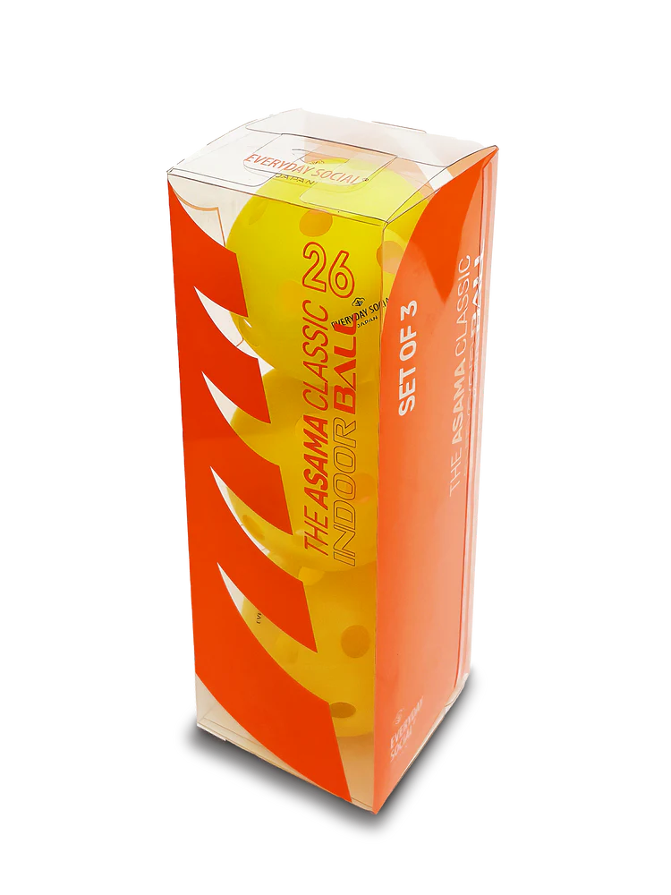 Everyday Social The Asama Classic Yellow (Indoor) Pickleball Balls