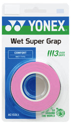 Yonex Wet Super Grap Tennis Overgrip 3 Pack