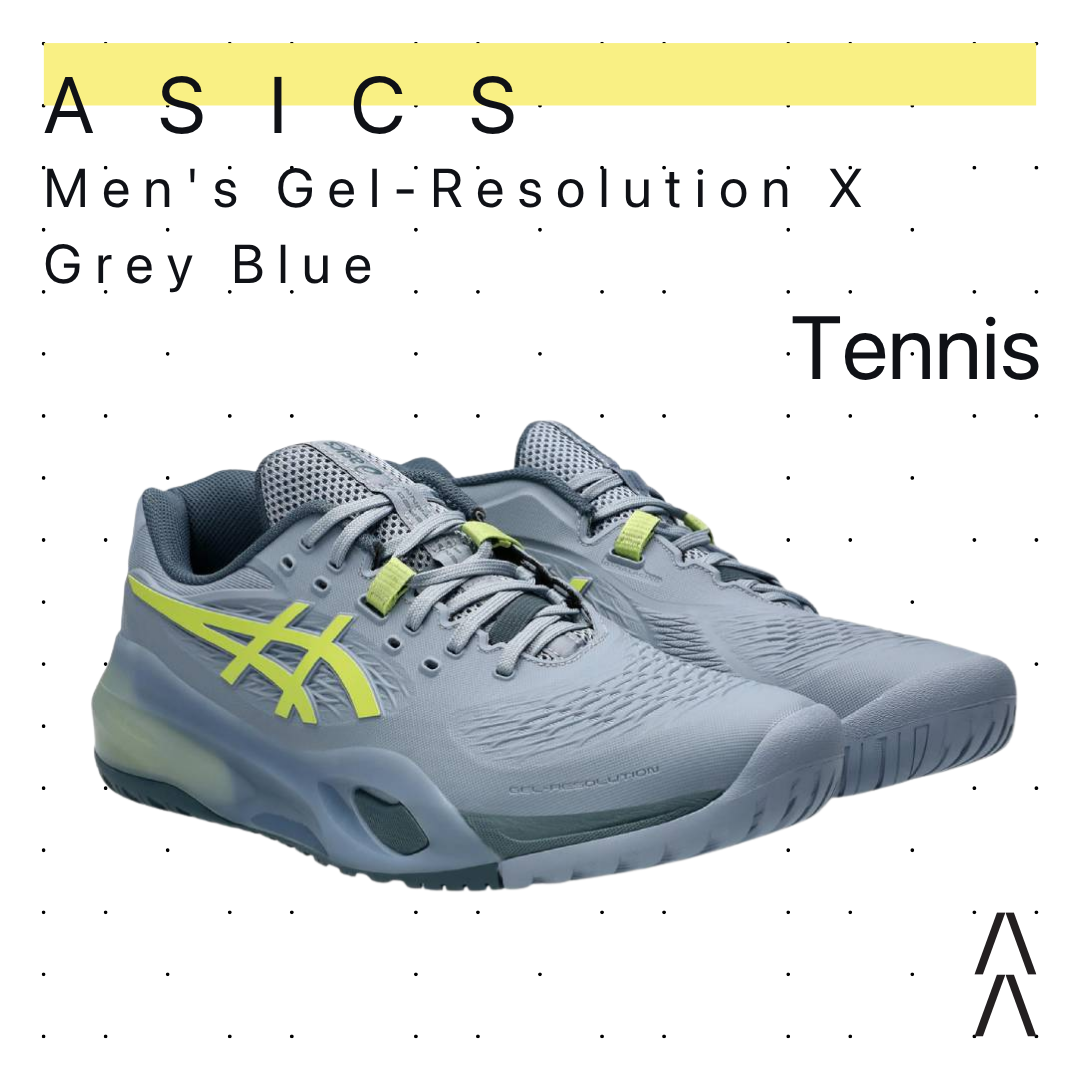 Asics Men's Gel-Resolution X Grey Blue