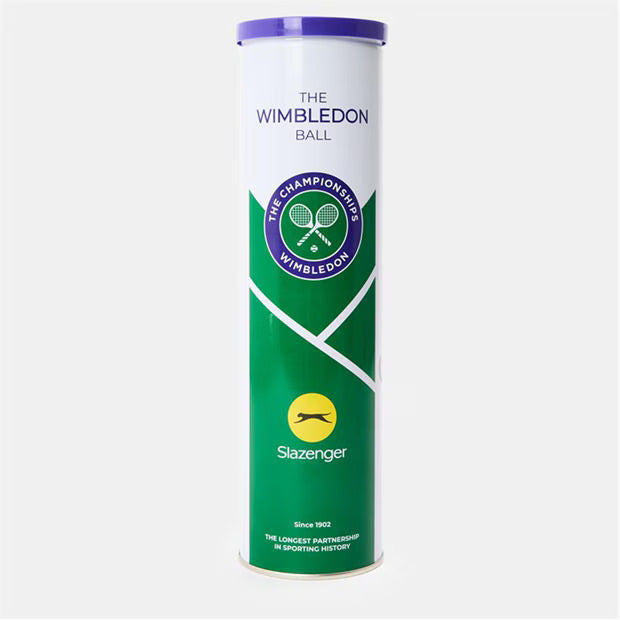 Slazenger Wimbledon Yellow Tennis Balls