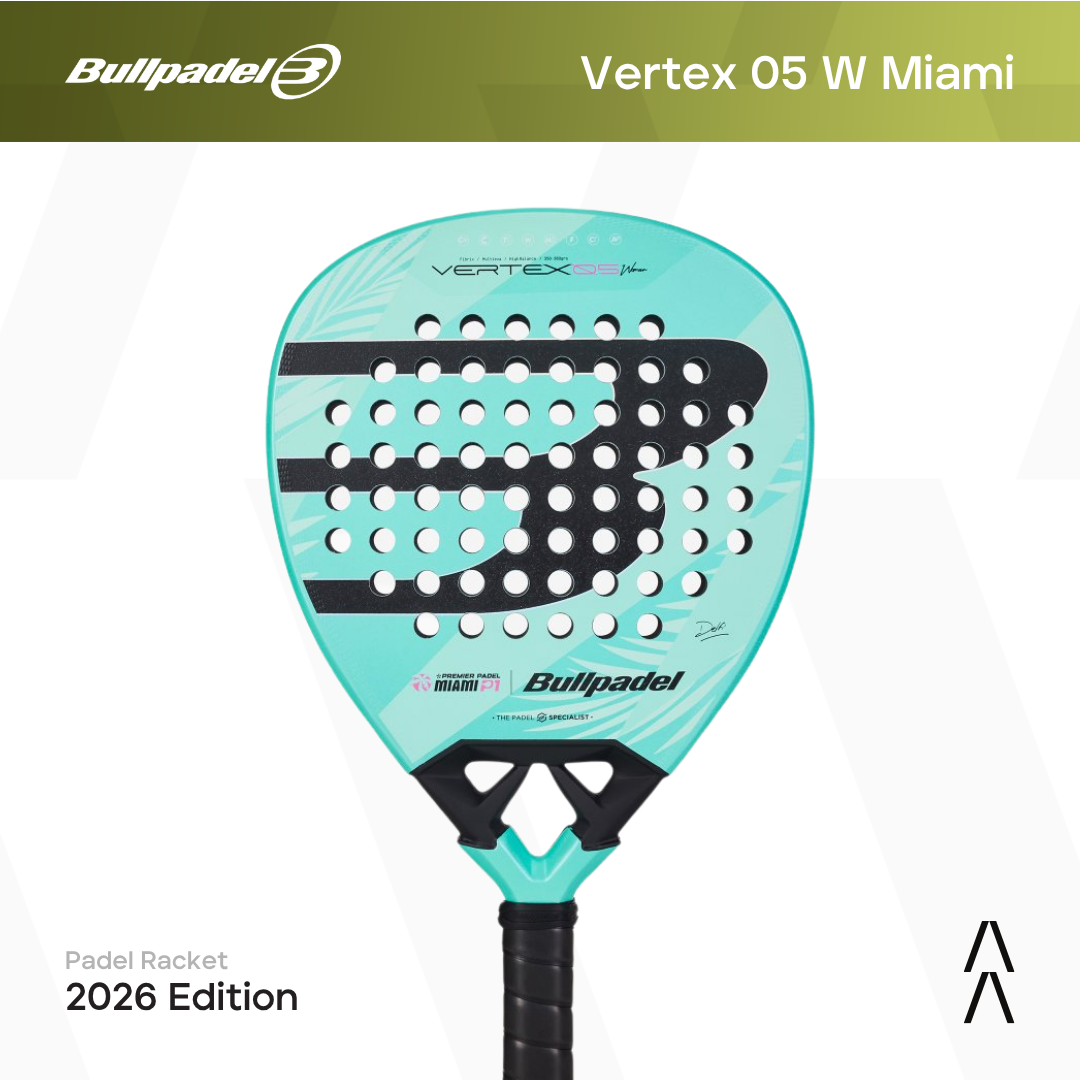 Bullpadel Vertex 05 W Miami Edition 2026 - Raket Padel Tenis/ Padel Racket