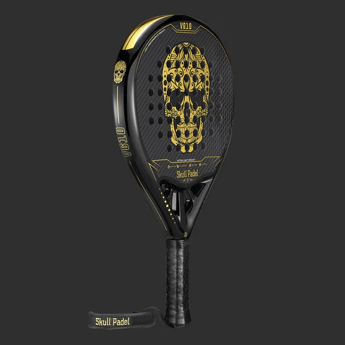 Skull Padel V610 3K Carbon Gold Skull