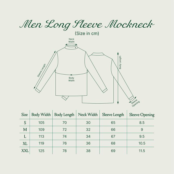 Palm Playwear Men's Longsleeve Mockneck