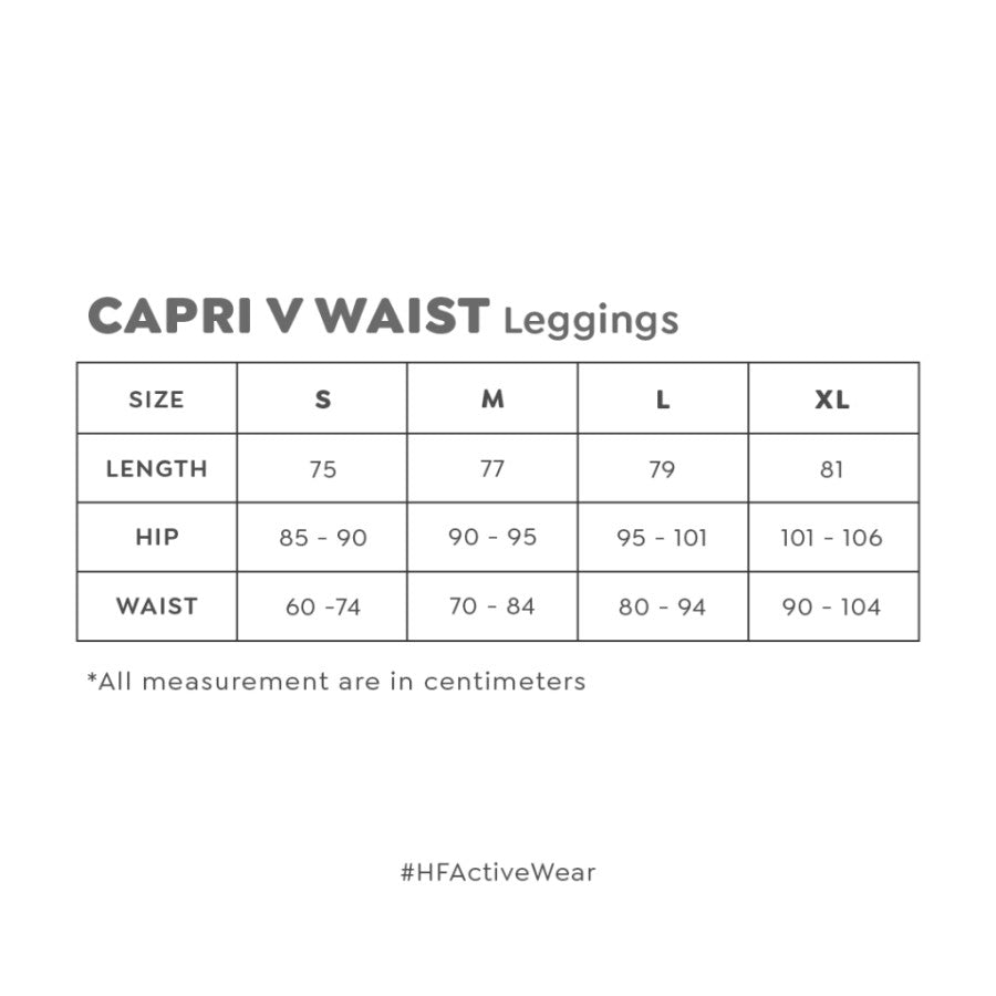 Happyfit Legging Capri V Waist