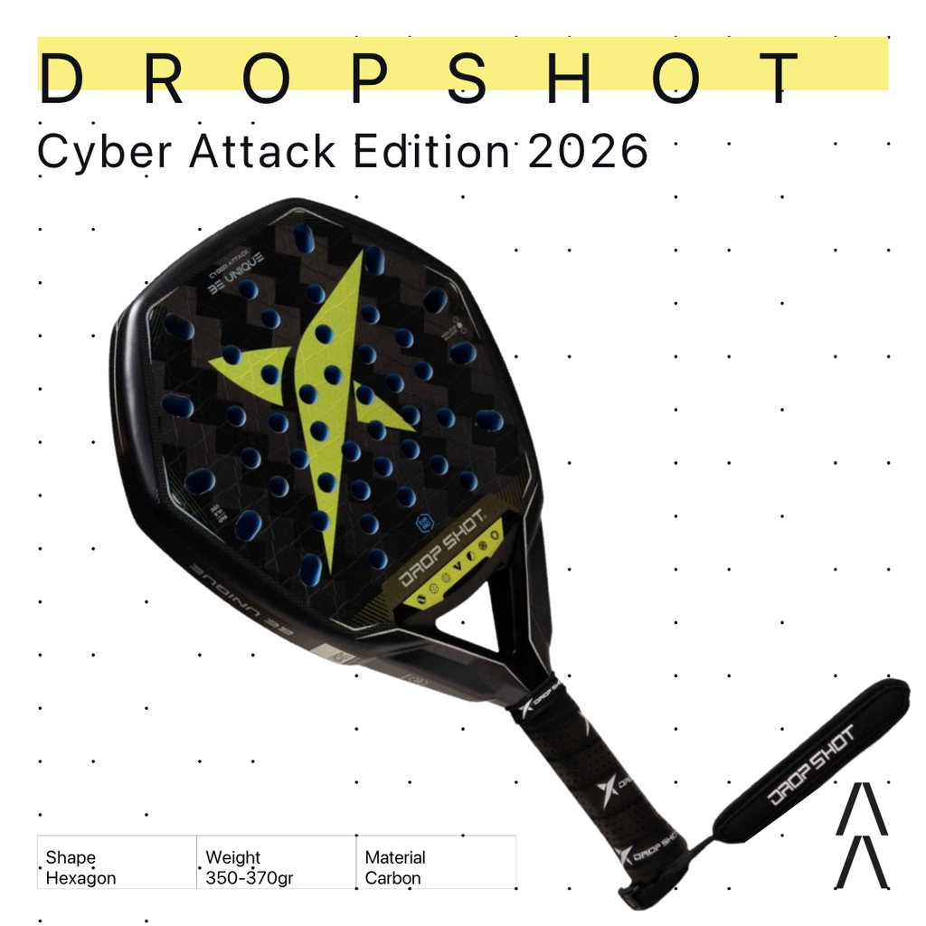 Drop Shot Cyber Attack Edition 2026 - Raket Padel Tenis/Padel Racket