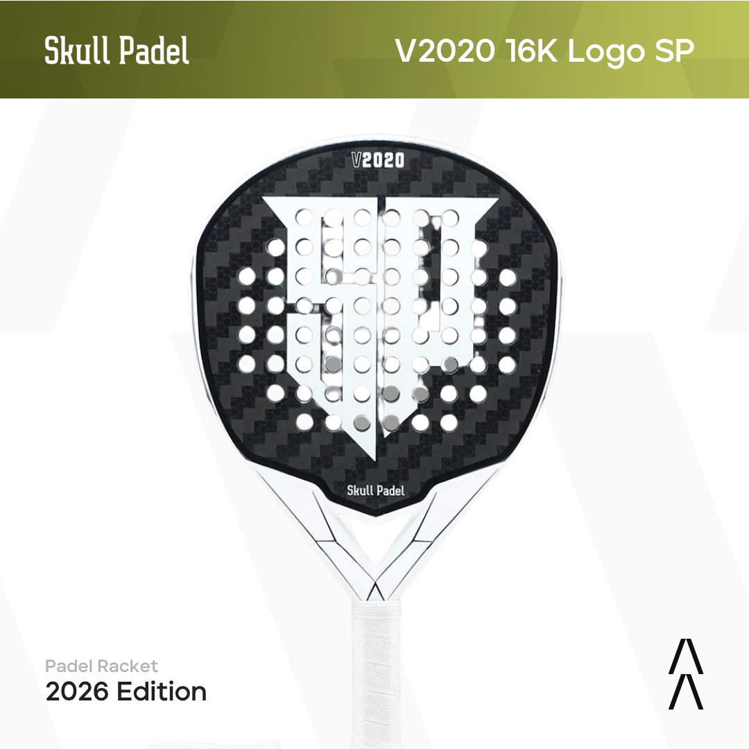 Skull Padel V2020 16K Logo SP - Raket Padel Tenis/Padel Racket
