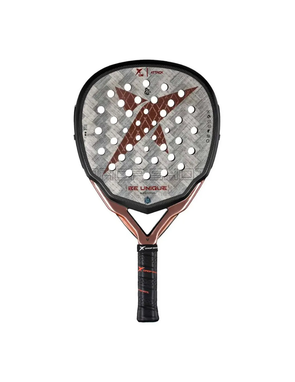 Drop Shot Blitz Attack Edition 2026 - Raket Padel Tenis/Padel Racket