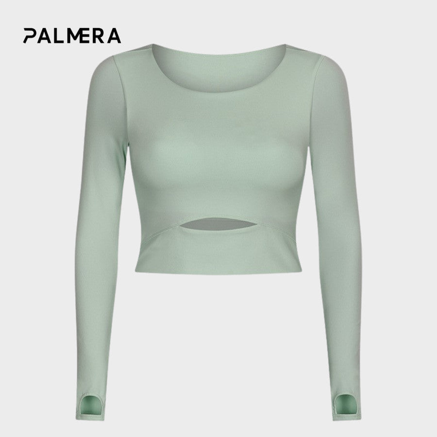 Peekaboo Long Sleeve Top Palmera Active