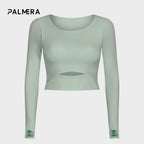 Peekaboo Long Sleeve Top Palmera Active