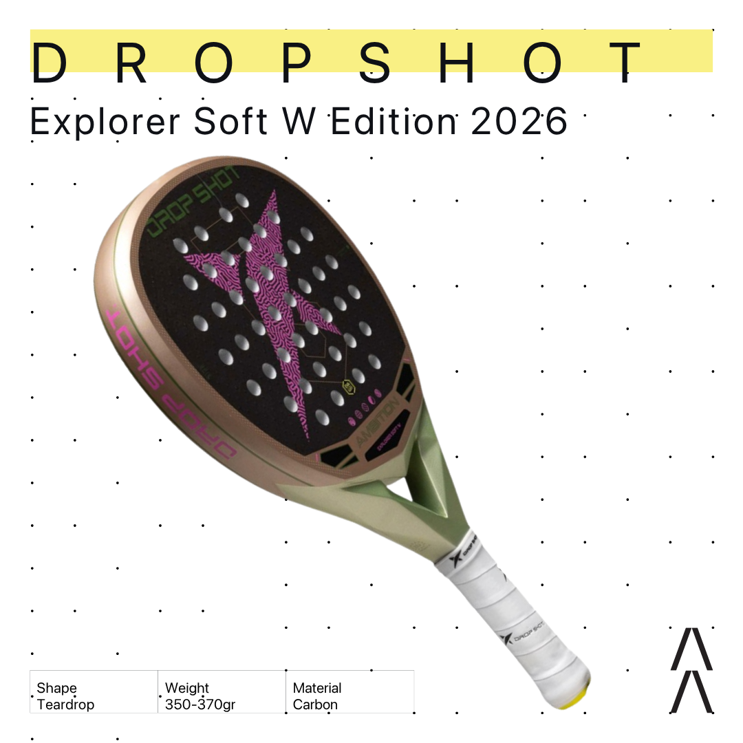Drop Shot Explorer Soft W Edition 2026 - Raket Padel Tenis/Padel Racket