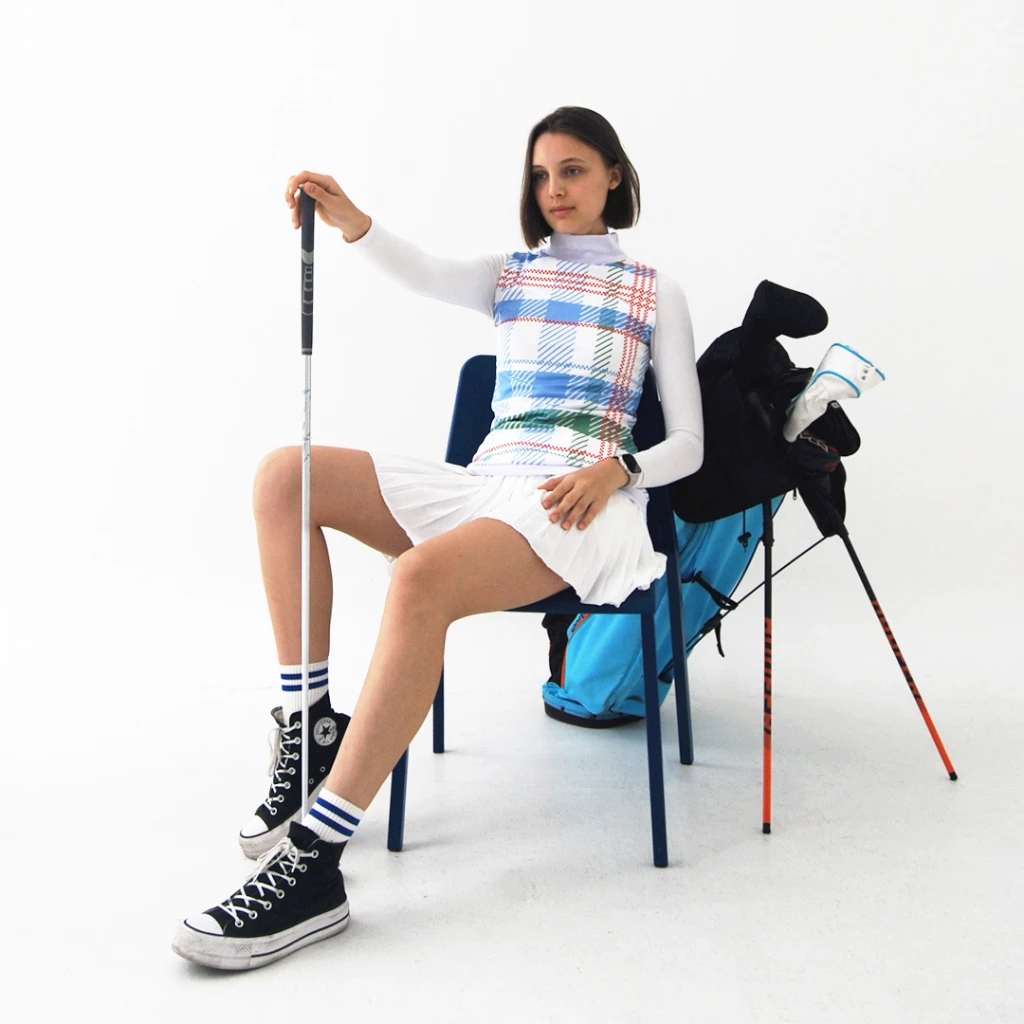Swing Swish Swoosh Elise Turtleneck Top