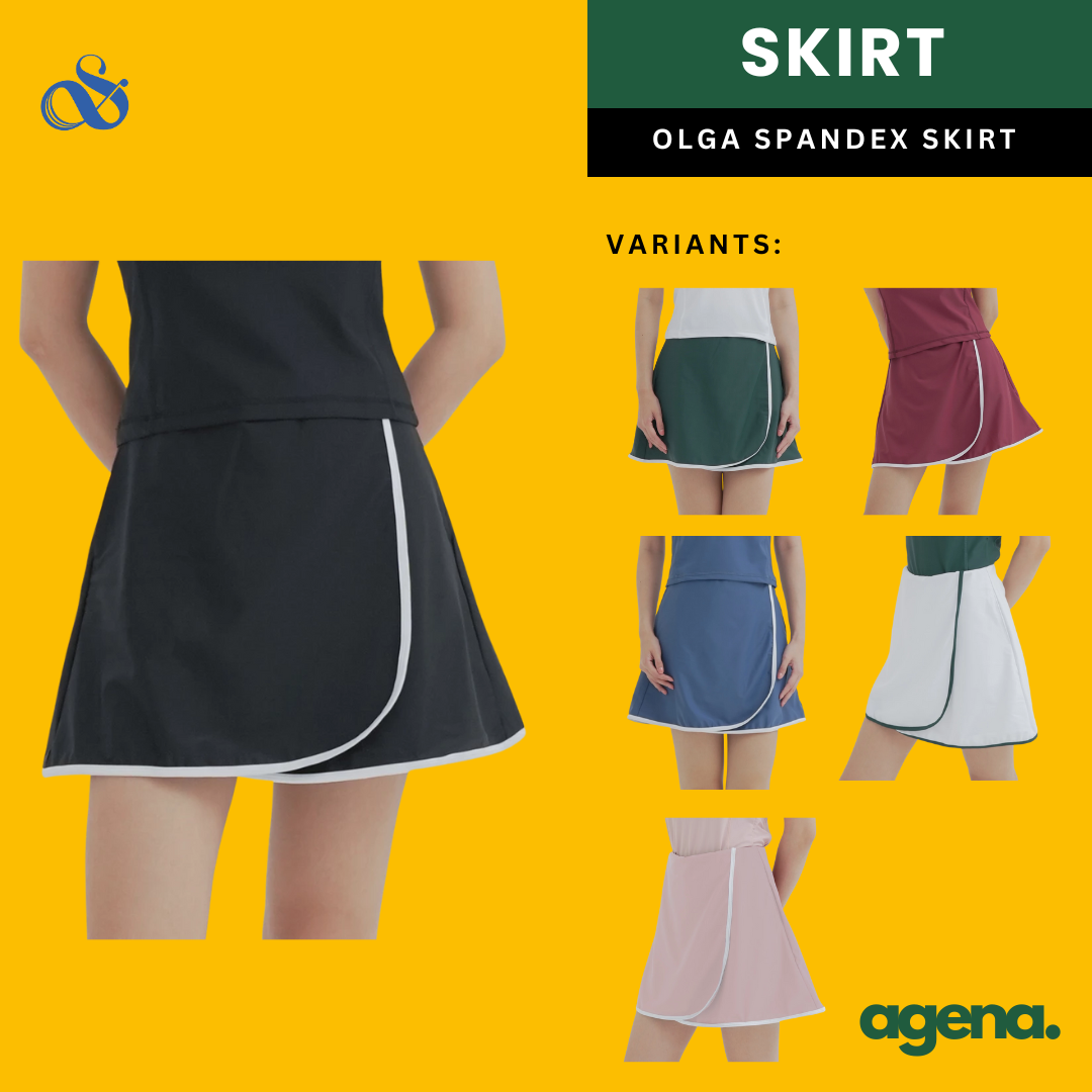 Swing Swish Swoosh Olga Spandex Skirt