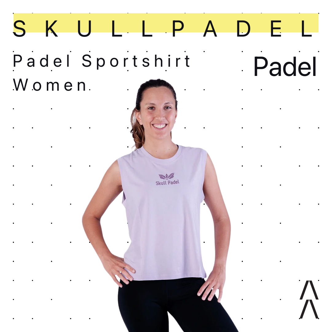 Skull Padel Sportshirt Women
