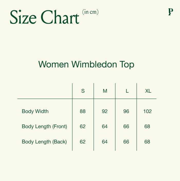 Palm Playwear Women'S Wimbledon Top