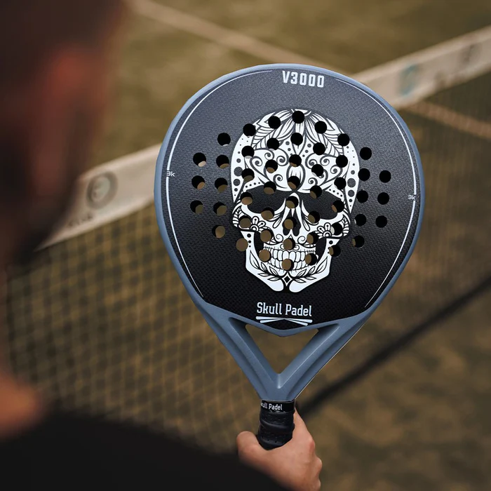 Skull Padel V3000 3K Grey Black
