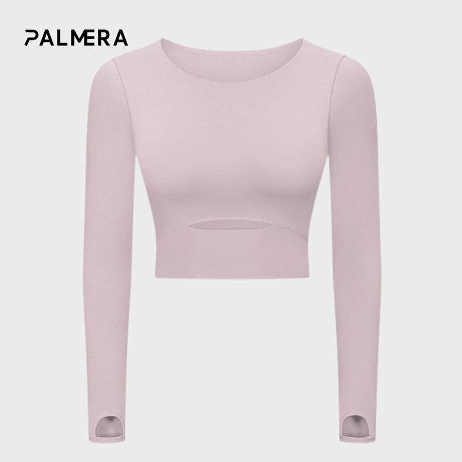 Peekaboo Long Sleeve Top Palmera Active