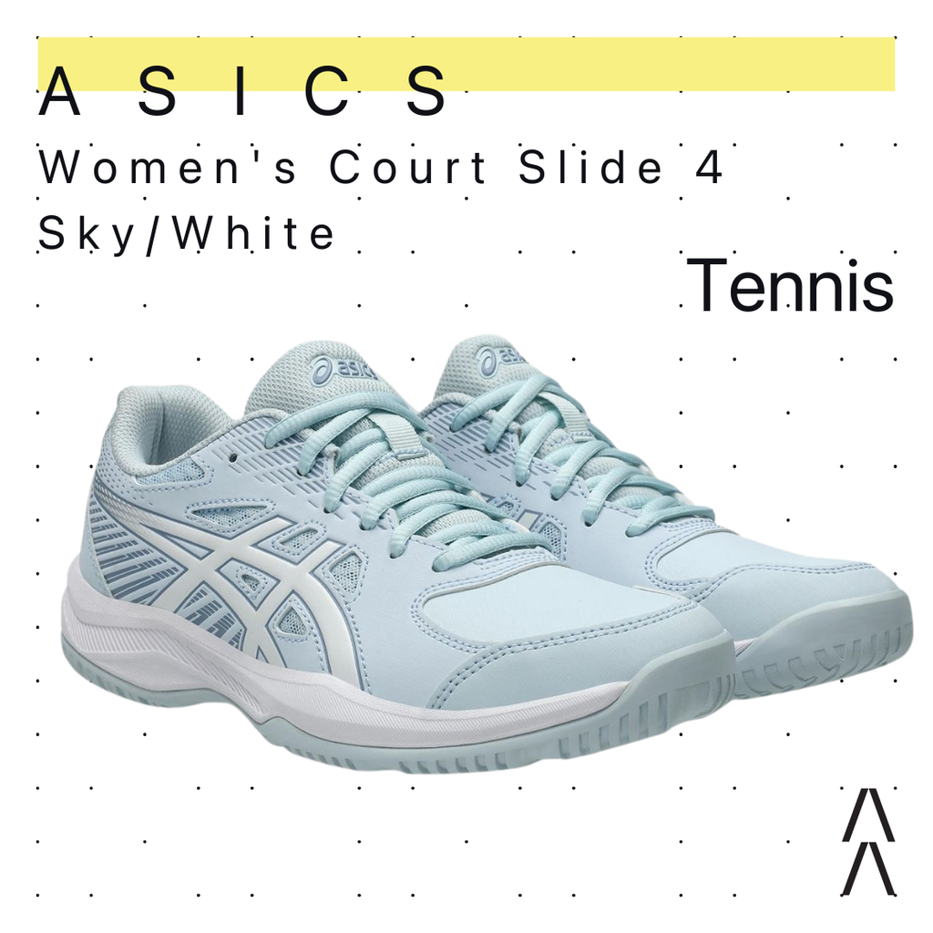 Asics Women's Court Slide 4 Sky/White